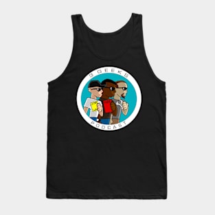 3 geeks Logo Tank Top